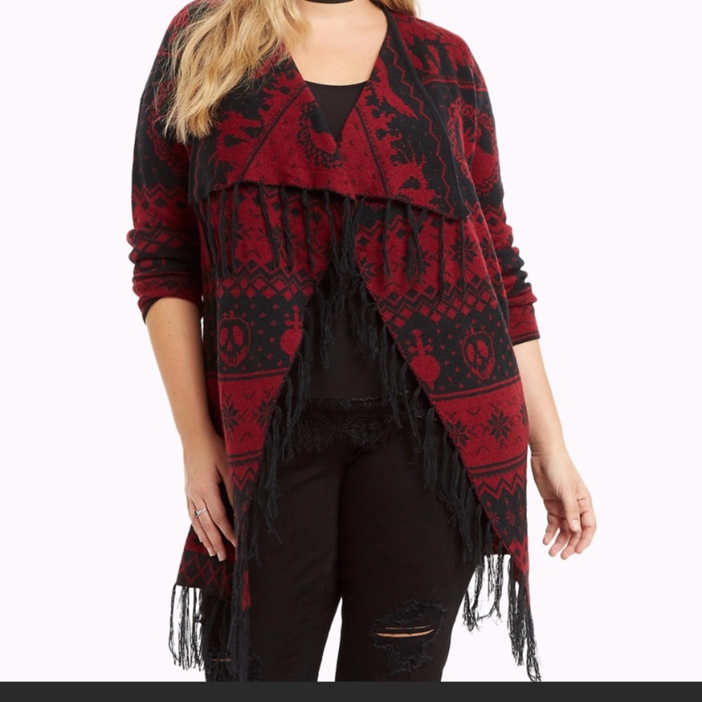 Disney villain fair isle cardigan